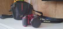 Фотоапарат Nikon COOLPIX L120 + калъф (като НОВ)