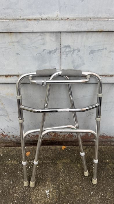 Cadru de mers ortopedic pliabil reglabil aluminiu varstnici seniori