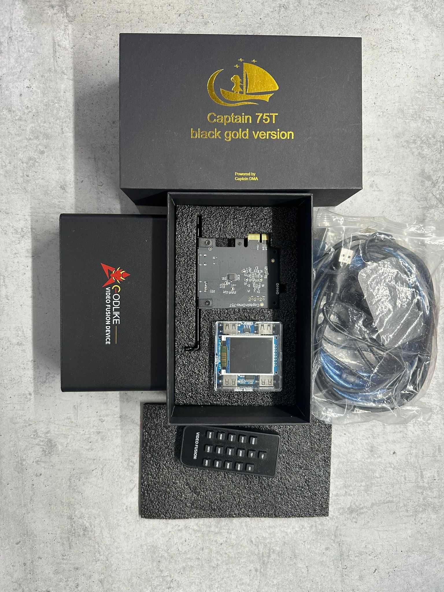 DMA CAPTAIN 75T + DIFUSSER + KMBOX si cablurile aferente