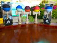Kendama bull kbr grip rubber cupe mari