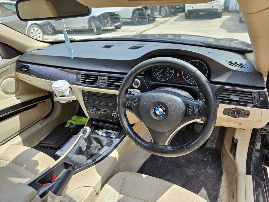 Interior piele crem incalzit bmw e92