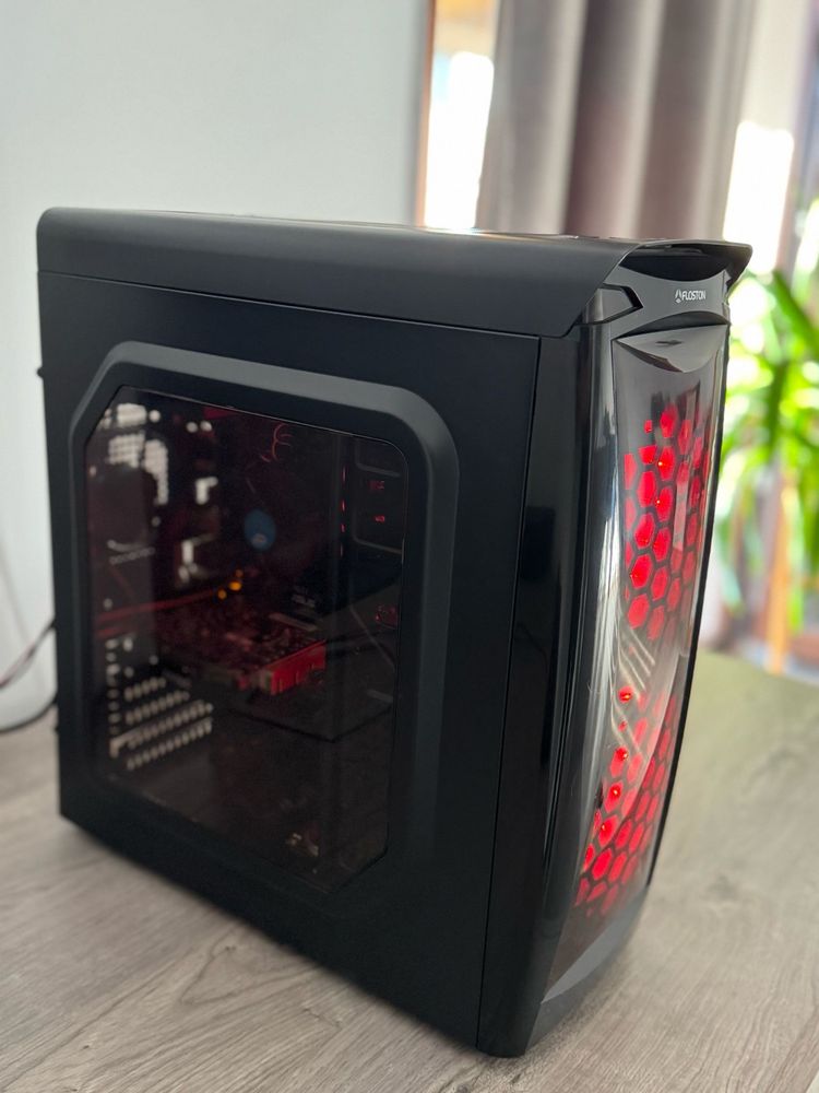 Setup gaming i5-7400 GTX 1050Ti 32 Gb Ram, monitor 24”