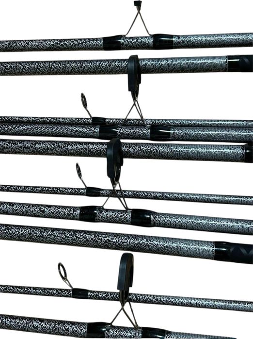 SET 4 Lansete Crap Diamant Alb 3.60 3.5Lbs din 3 Tronsoane