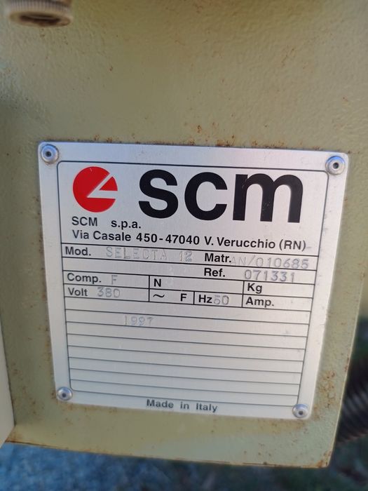 Кантираща машина Scm Selekta 12 F