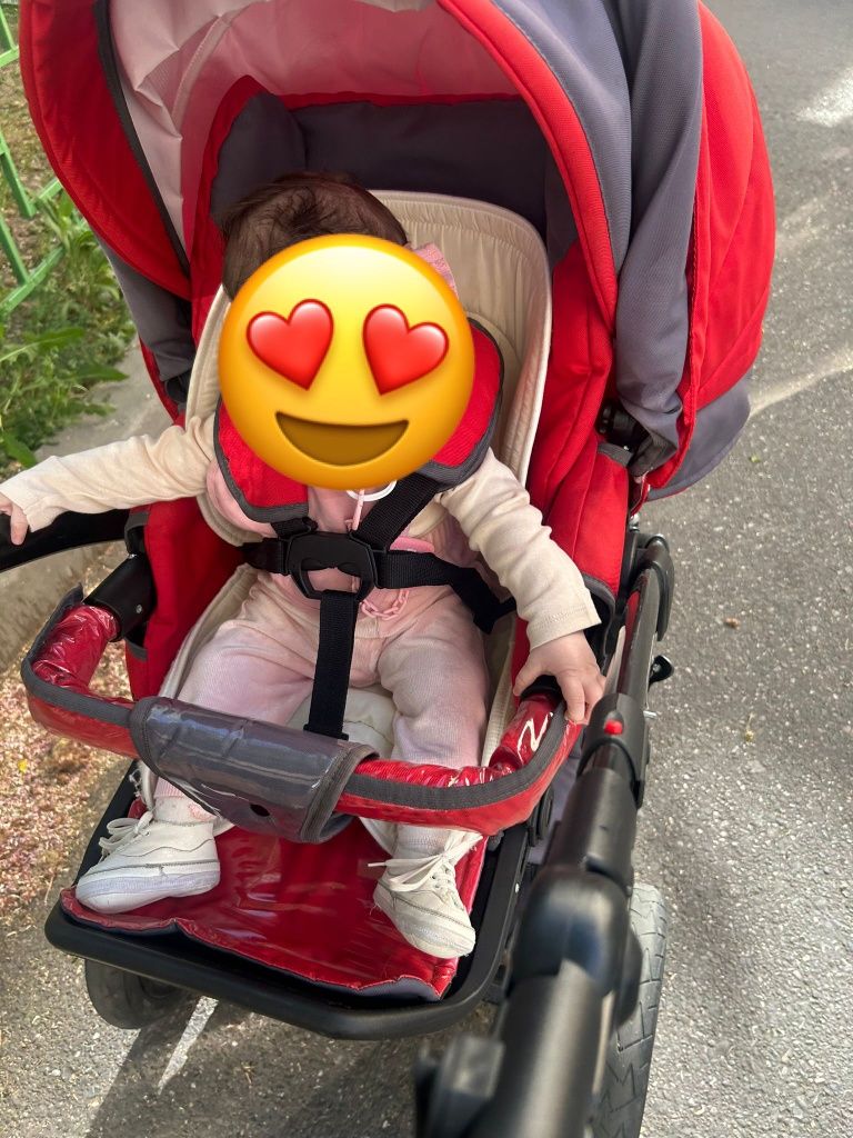 Cărucior Krausman 3x1 unisex