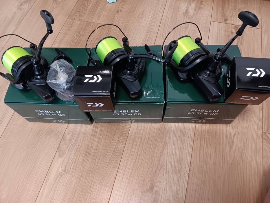 Шаранджийски макари daiwa emblem 45 scw qd
