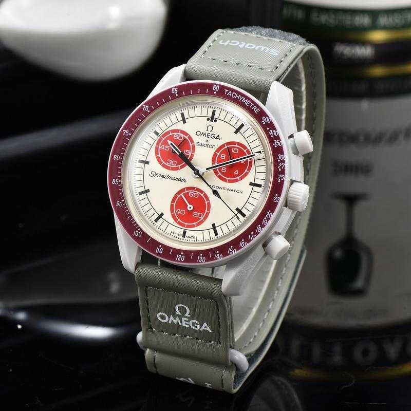 CEAS Barbatesc Omega Swatch MISSION TO PLUTO- Chronograf 2024