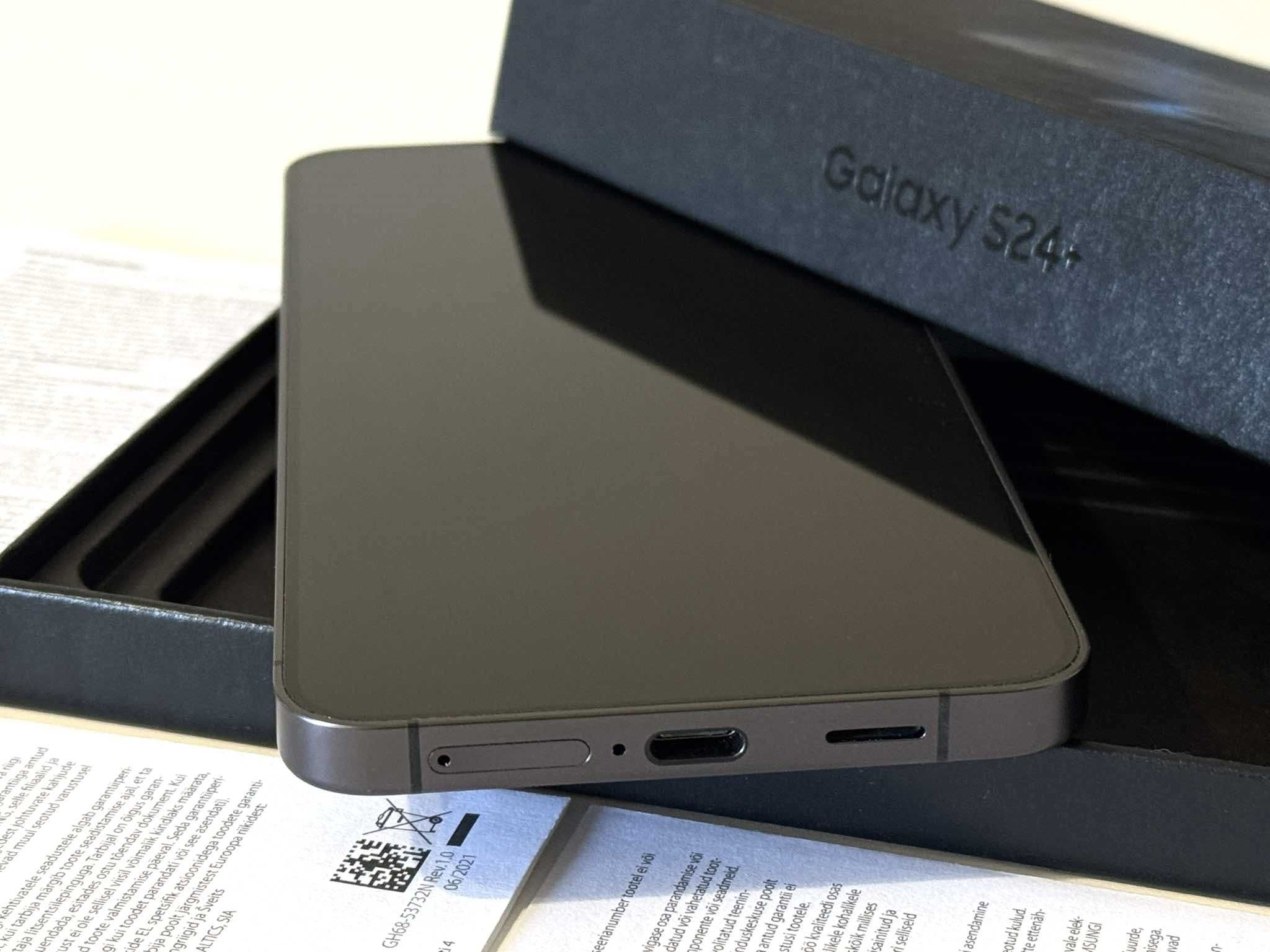 Нов! Бартер! Galaxy S24 Plus 256/12GB Onyx Black (Черен)