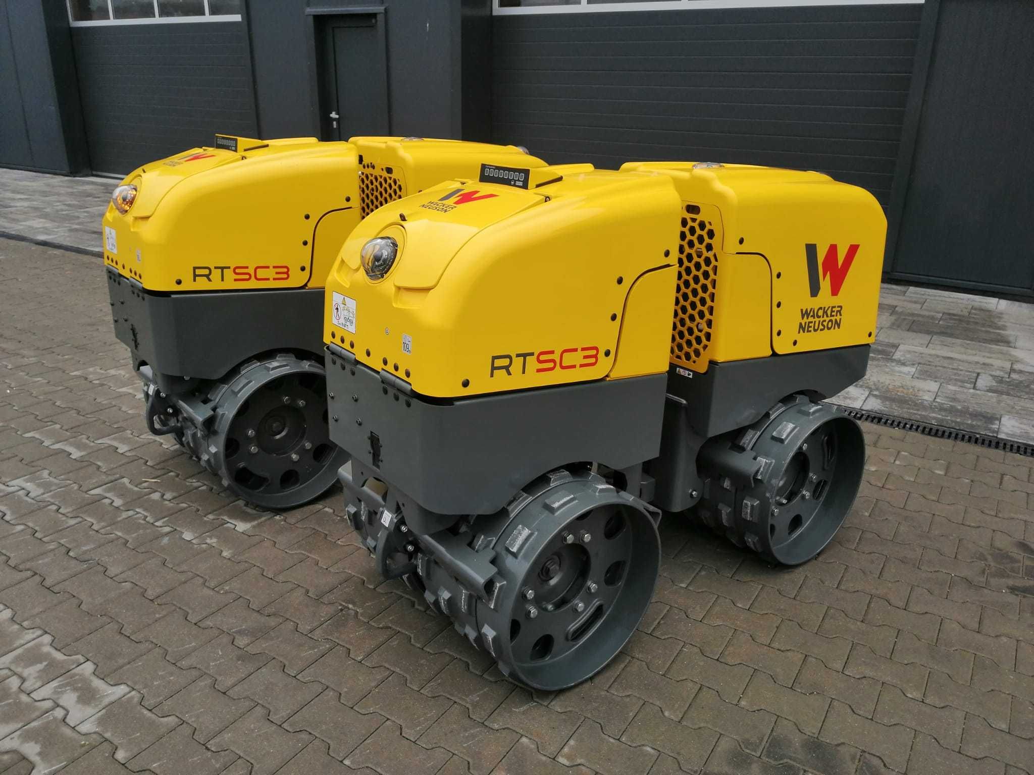 Cilindru compactor, cu telecomanda Wacker Neuson Rtk-Sc3 cu Compatec