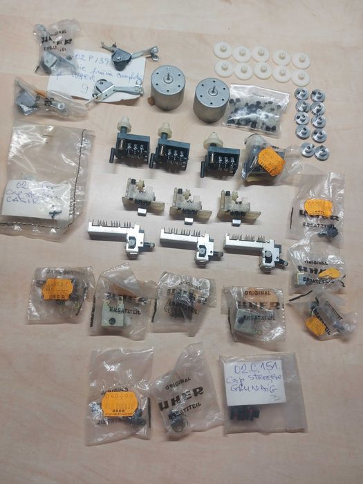 Piese schimb noi  pentru UHER  magnetofon si casetofon