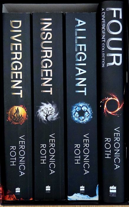 Veronica Roth Set Premium original 3+1 volume + cadou, limba engleza