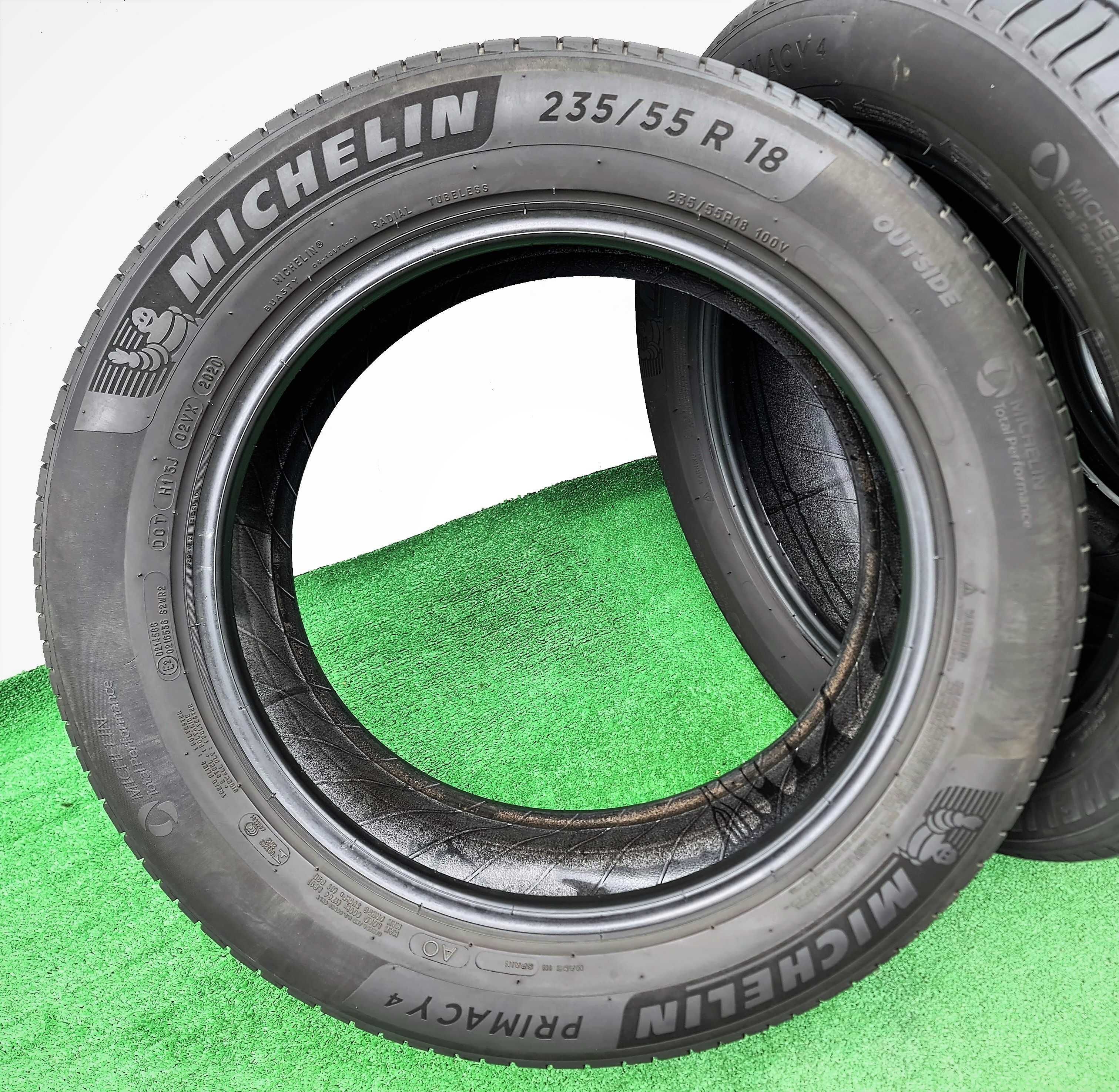 4бр. 235/55/18 MICHELIN Primacy 4- летни