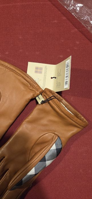 Manusi piele dama Burberry originale femei  noi ideal cadou