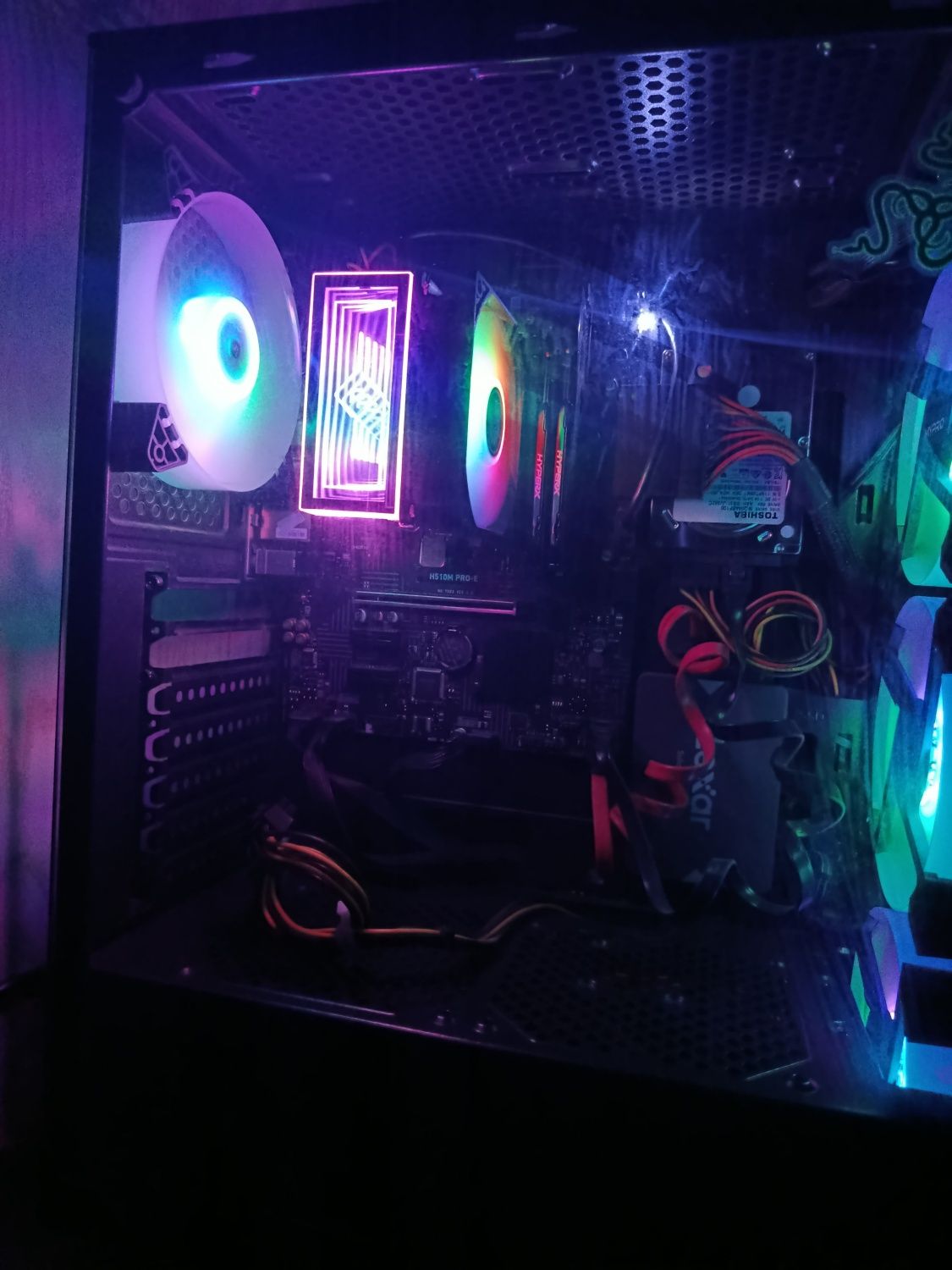 Msi H510 + i5 10400f + 16gb ozu