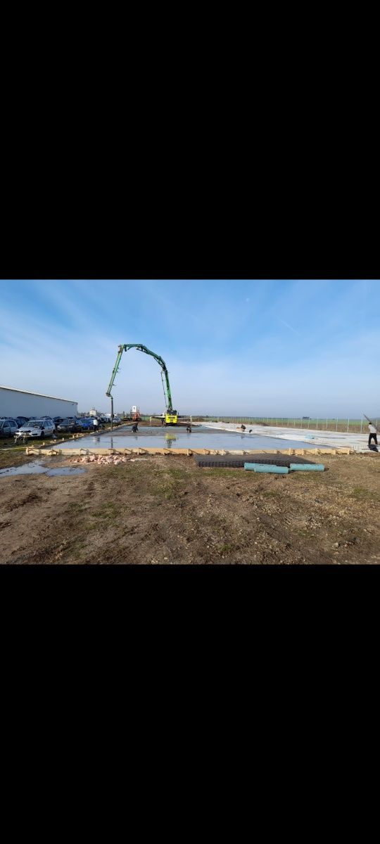 Pardoseli industriale elicopterizate hale metalice