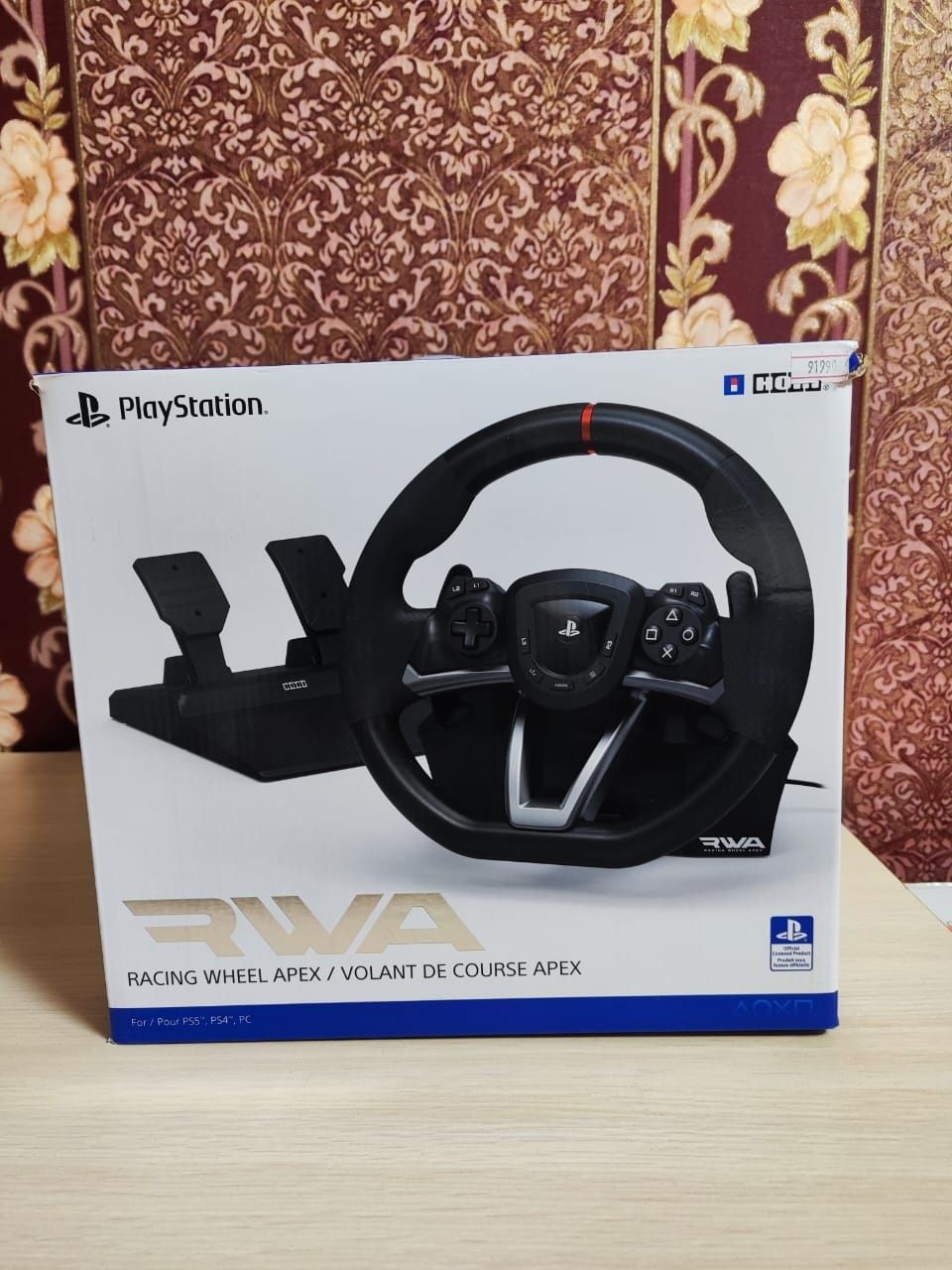 Игровой руль HORI Racing Wheel APEX черный