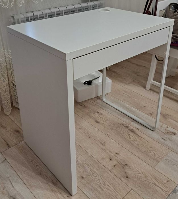 Стол письменный IKEA Микке, 73х50x75 см, белый, Самовывоз