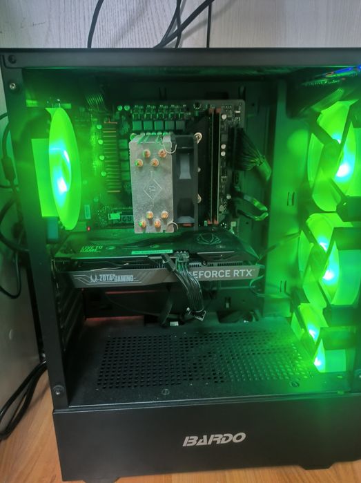 Игровой кейс intel core i5 12400F & Rtx 3050 8gb