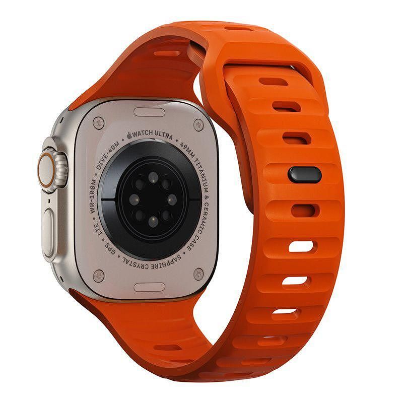 Каишка tech protect icon line за apple watch ultra/ ultra 2 orange