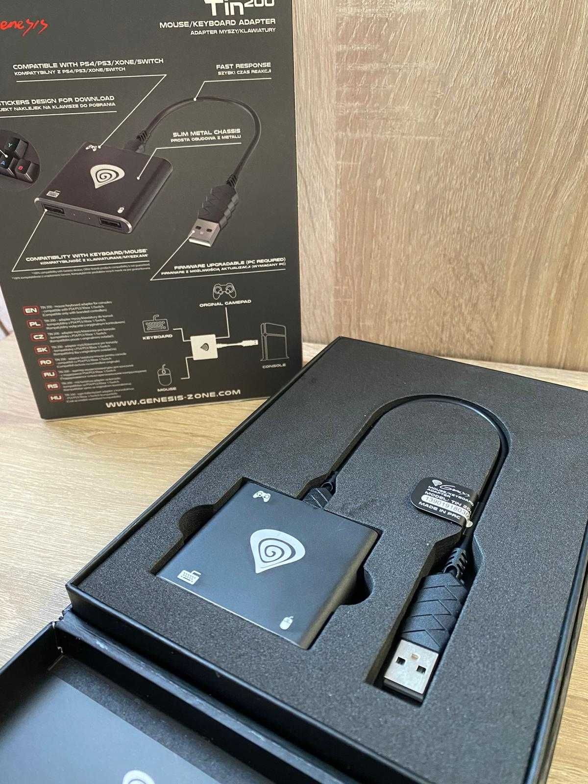 Genesis Tin200 mouse/tastatura adaptor PS4/PS3/XBOX ONE