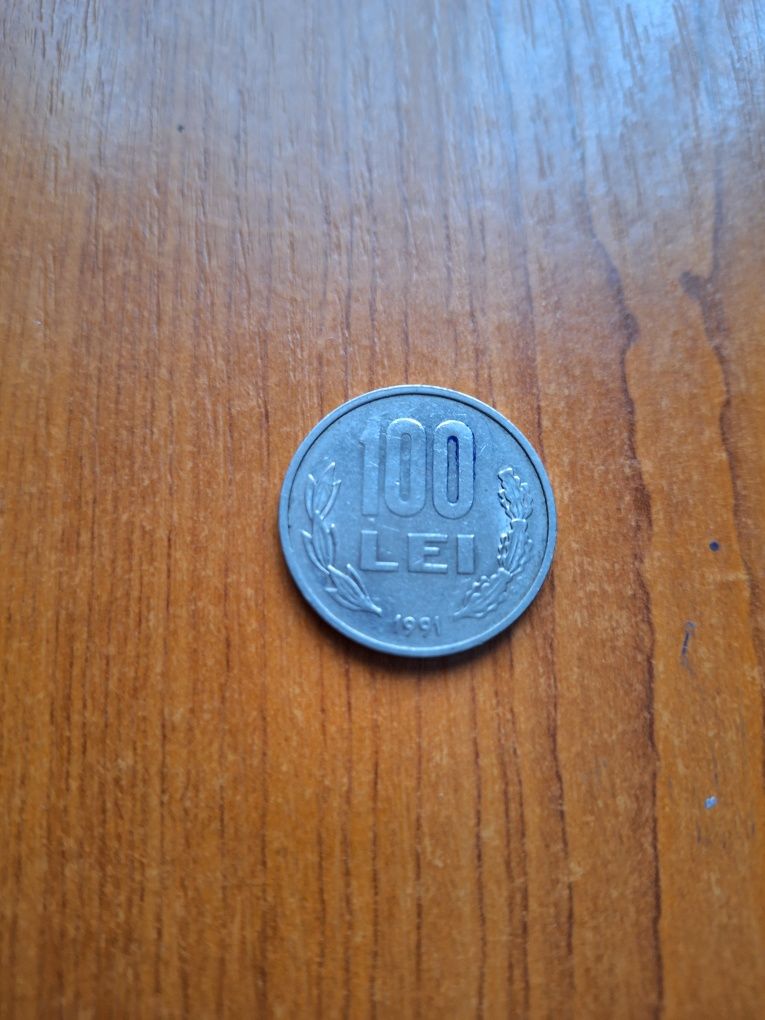 vand moneda de colectie ,moneda este de 100 lei 1991