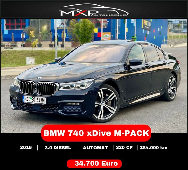 BMW Seria 7 Faruri Laser, xDrive, Mpack, Headup