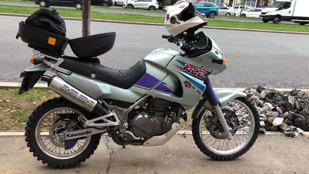 Schimb cu atv Kawasaki kle 500 cat A2 adventure/cross