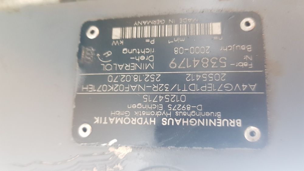 Pompa hydromatic A4VG40EP1DM1/A4VG71EP1DT1