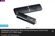 Xiaomi Mi TV Stick Full HD Chromecast încorporat