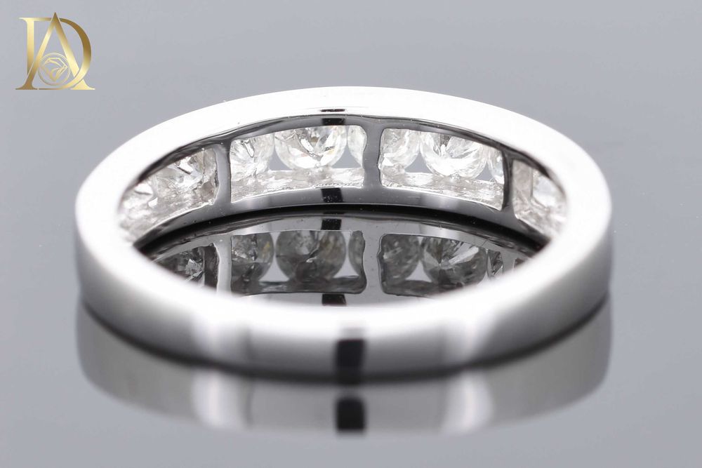 Нов Златен Пръстен с 0.75кт Естествени Брилянти