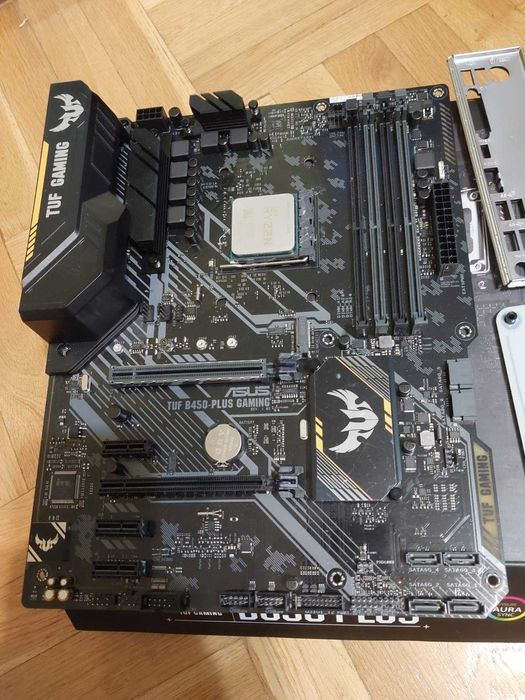 AMD Ryzen 7 3700X + Asus TUF B450 Plus Gaming