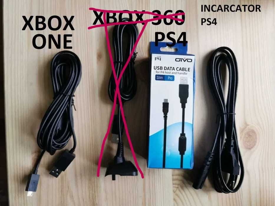 Cablu incarcare Maneta Controller Joyctick Xbox one elite ps4 consola