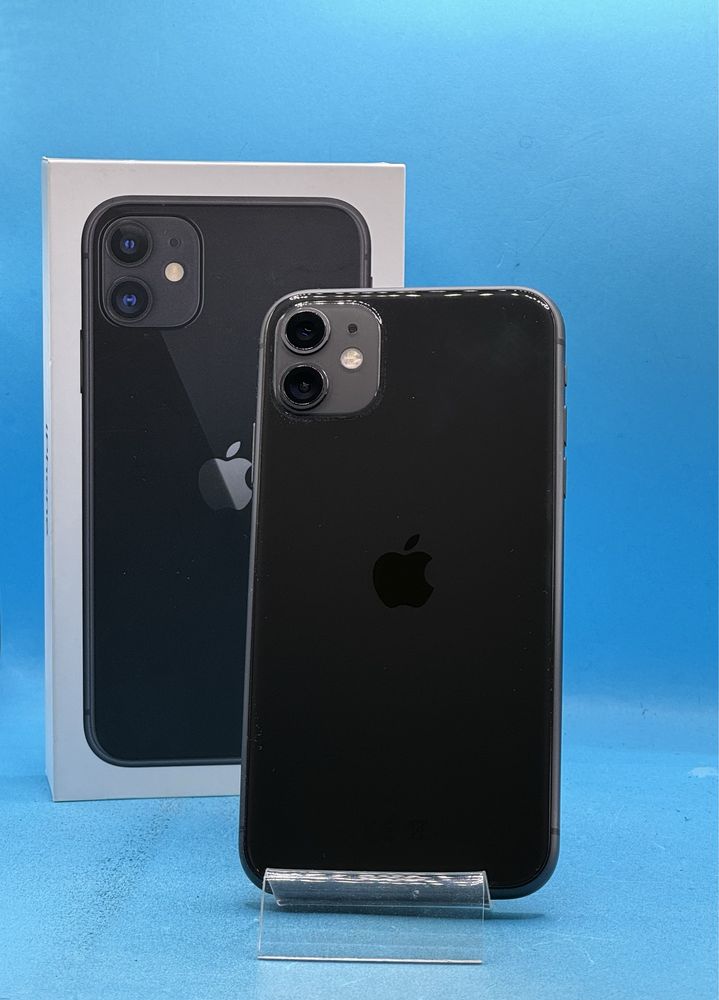 ГАРАНЦИОНЕН!!! Apple iPhone 11, 64GB, 4GB RAM, 4G, Black