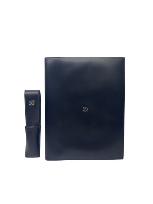 Комплект Калъф за тефтер и калъф за две писалки S.T.Dupont