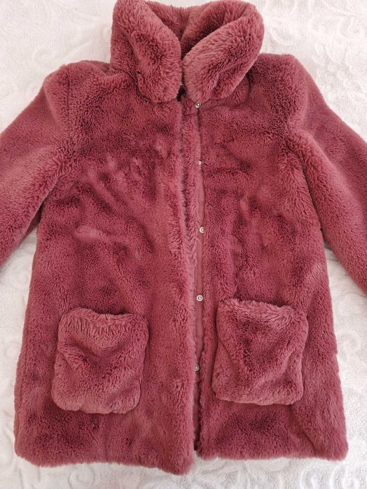 Палто 140р-р HM бордо