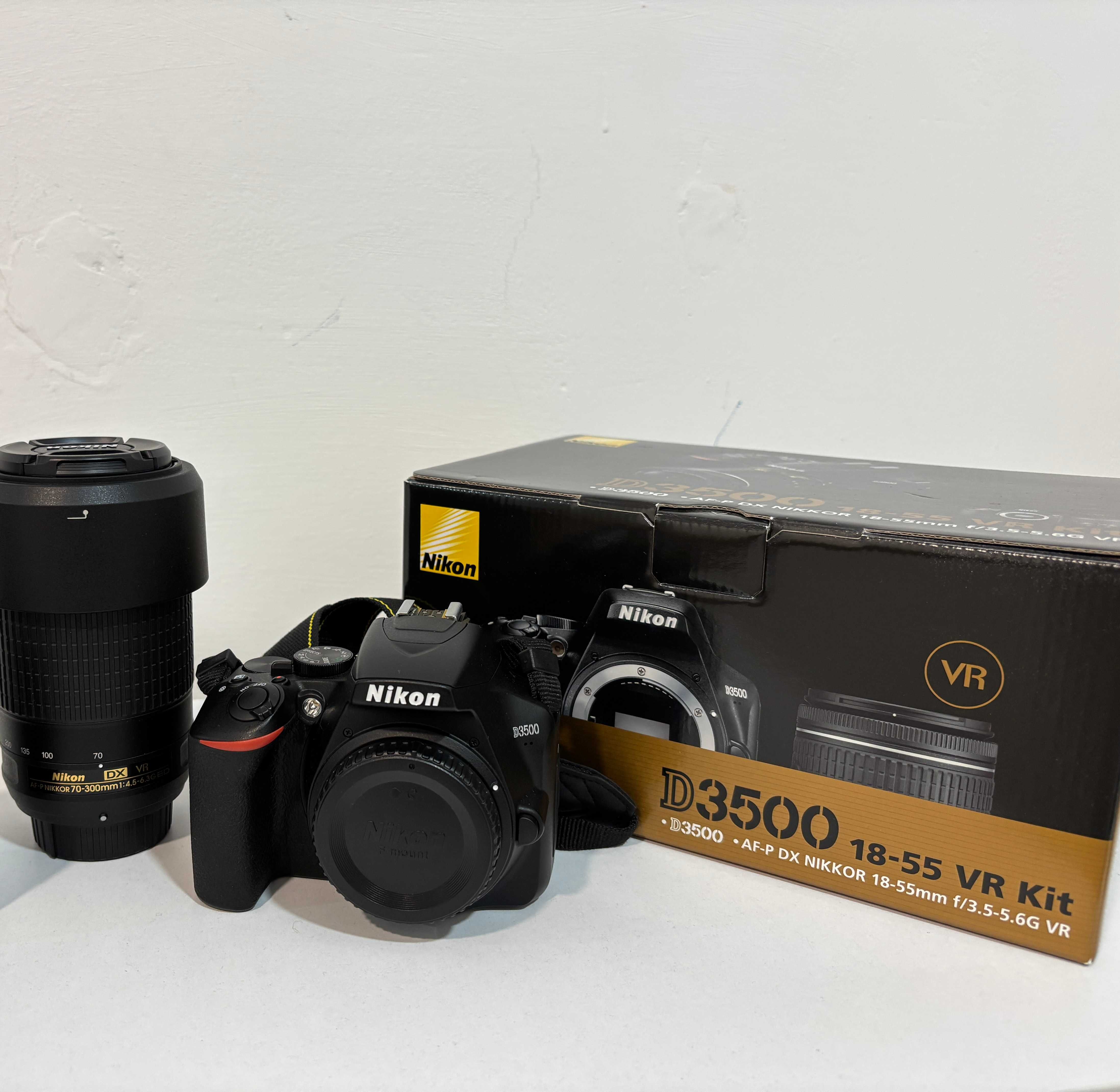Nikon d3500 - КОМПЛЕКТ
