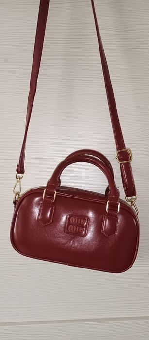 Сумка Миу Миу красная