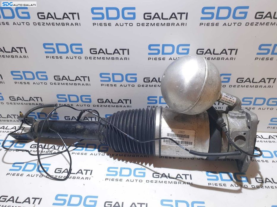 Rezervor Acumulator Butelie Presiune Aer Suspensie Amortizoare Telescoape Volkswagen Phaeton 2002 - 2016 Cod 3D0616201