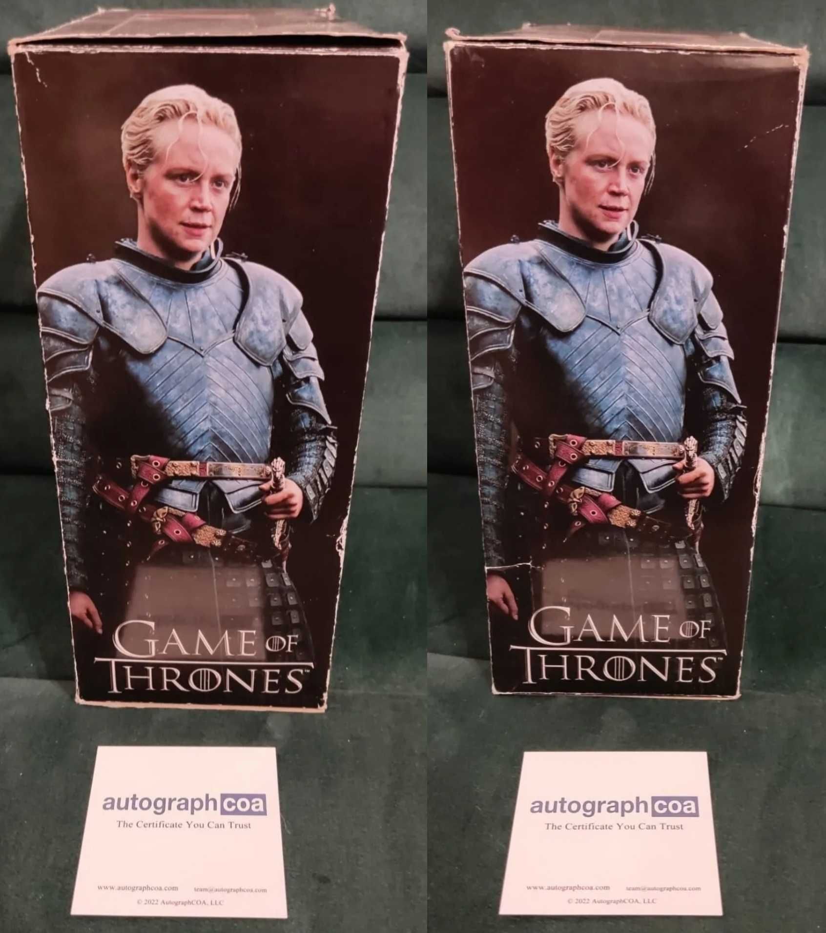 Brienne of Tarth: Figurina Game of Thrones SEMNATA Gwendoline Christie