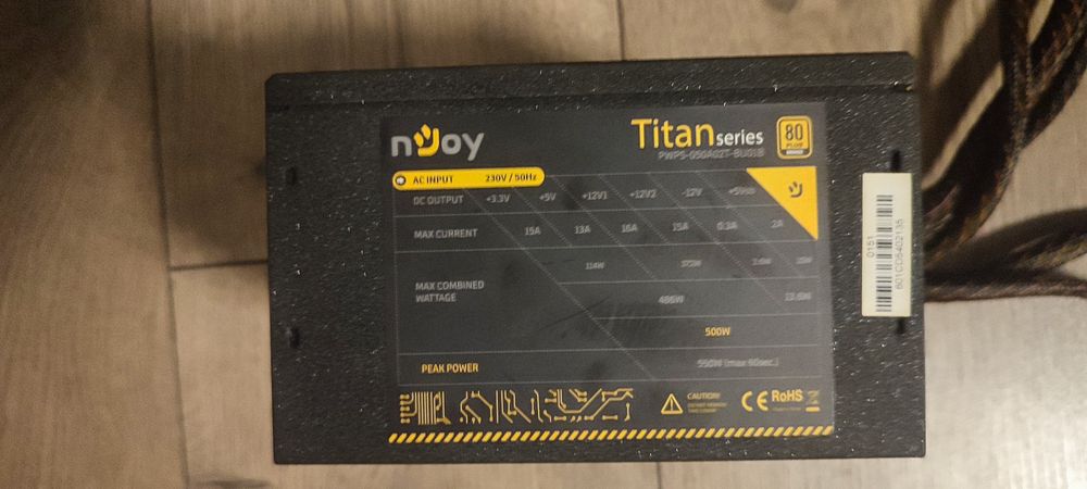 Sursa 500W Titan Njoy Bronze
