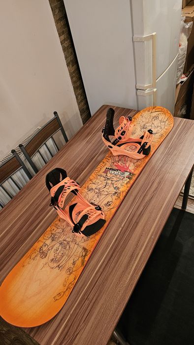 Placa Snowboard Volkl Pro Attack 144 Cu legaturi Raven M