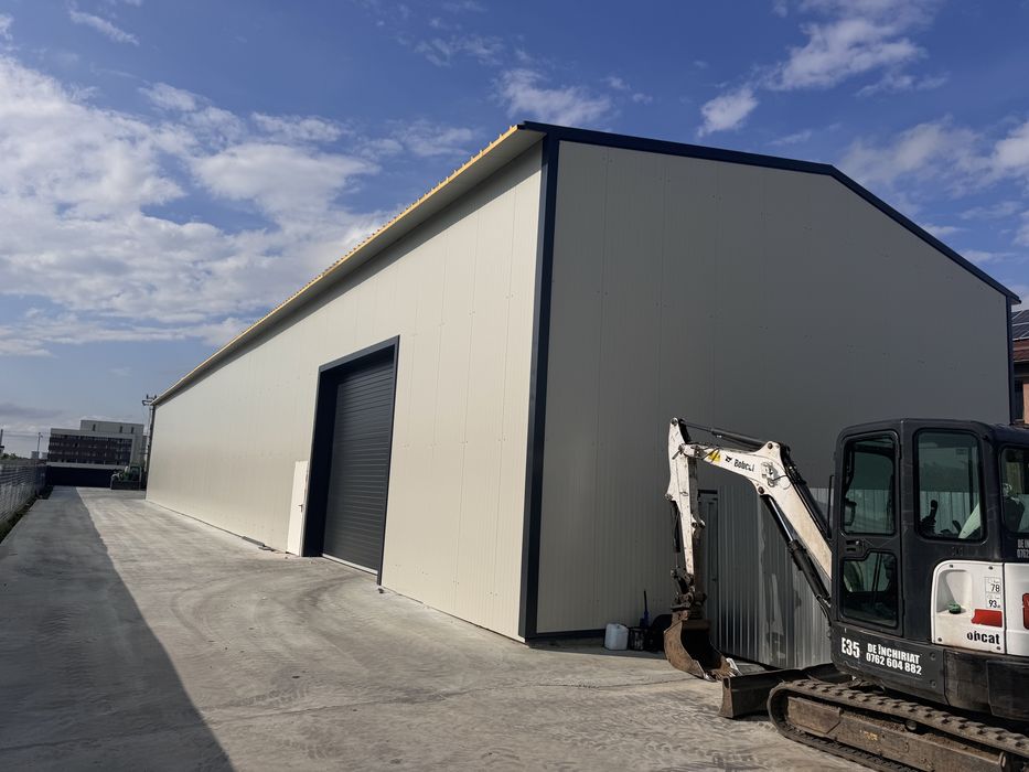 Hala spatiu depozitare productie 300mp + curte 700 mp