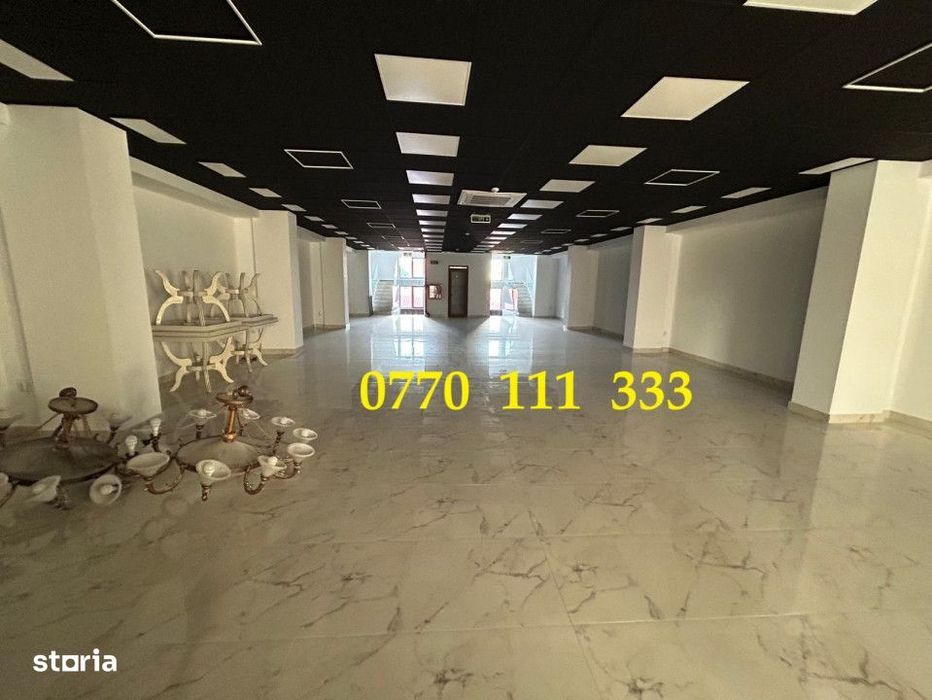 Spatiu comercial la Etaj 1, suprafata 250mp, zona Centrala