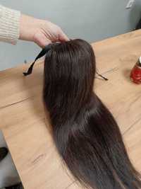 Хвостик из натуральных волос