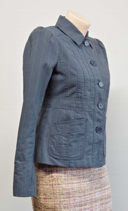 Jacheta Marc Jacobs albastra cu dungi marimea 2