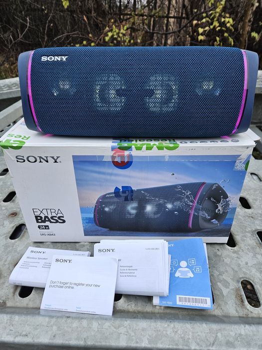 Sony SRS-XB43 EXTRA BASS™ преносима активна Bluetooth NFC тонколона