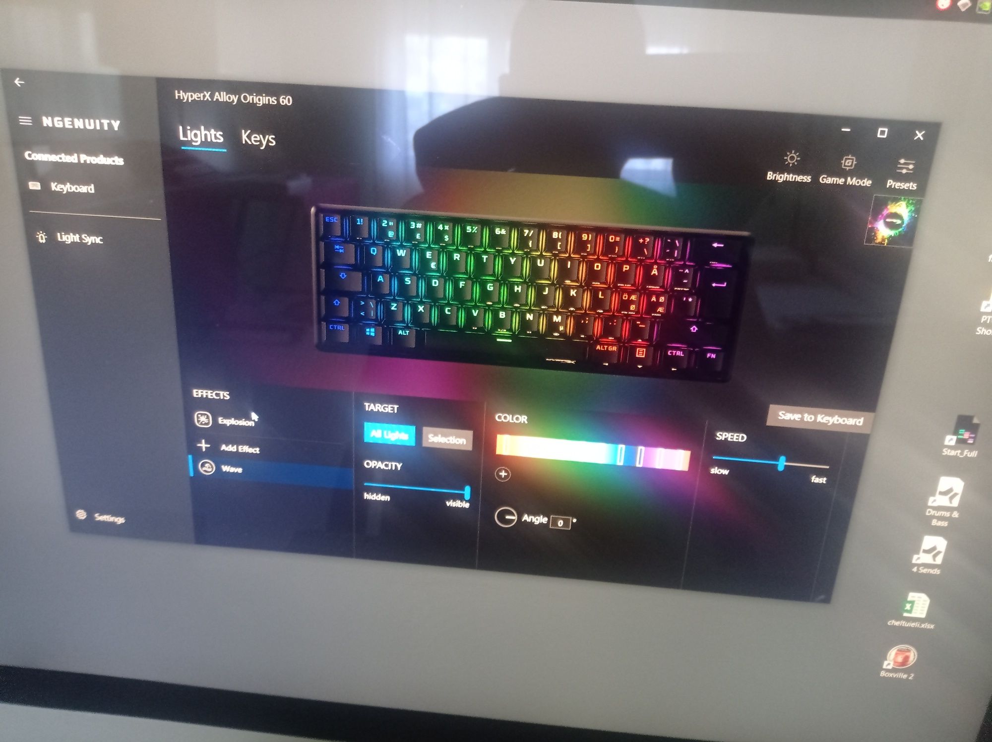 HyperX Alloy Origins 60 (tastatura mecanica posibil defecta)