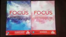 Учебник и учебна тетрадка на Focus for Bulgaria B2 part 1