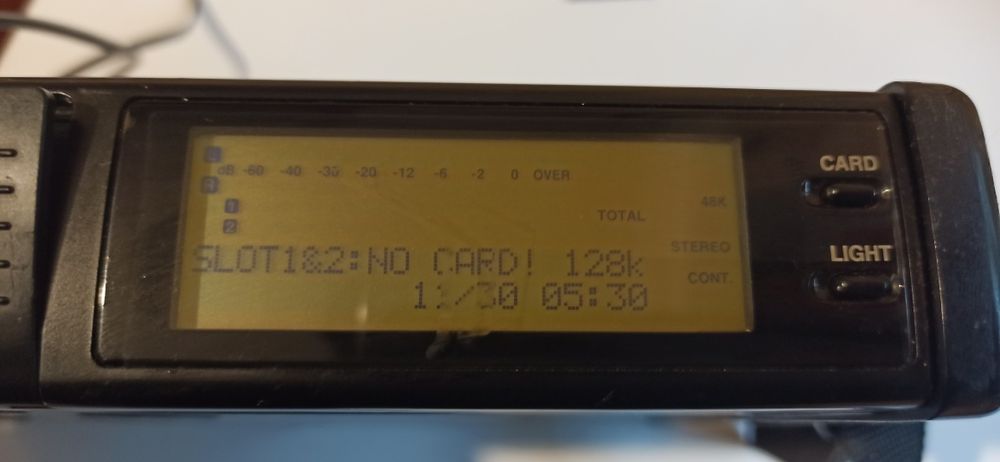 Recorder audio Denon DNF20R precum tascam zoom