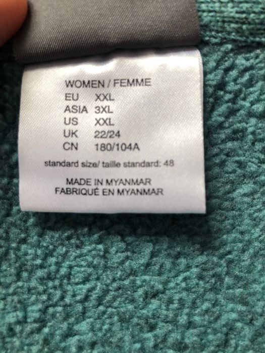 Jack Wolfskin-jacheta tip polar, impecabila pentru dame, XXL